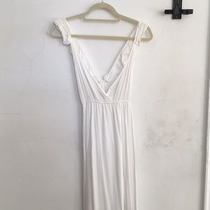 White long dress